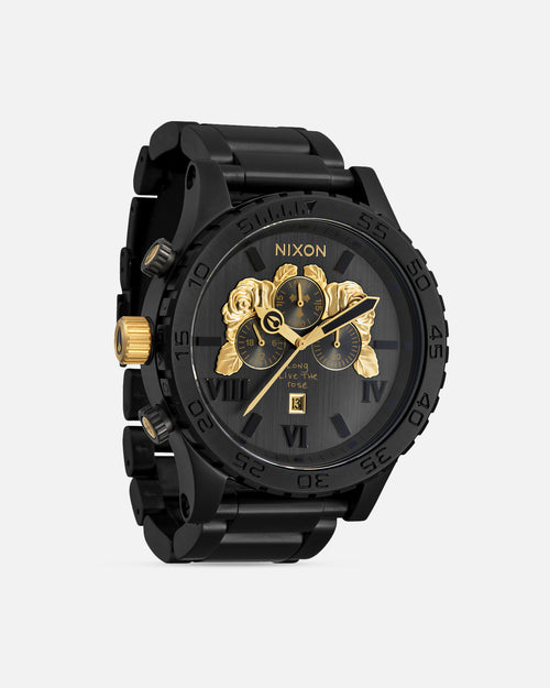 Nixon X 2PAC 51-30 Watch Black/Gold