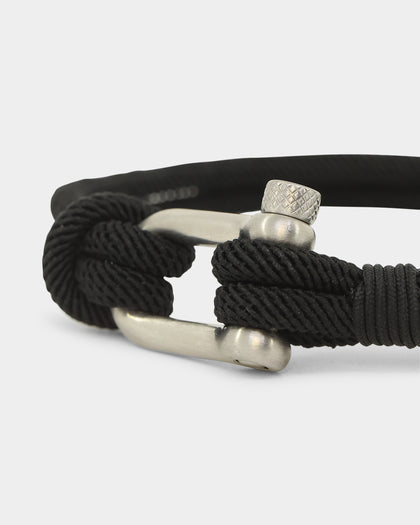 Saint Morta Carabiner Bracelet Black