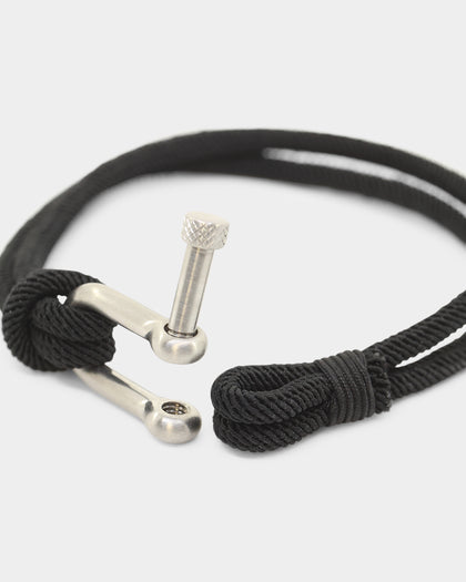 Saint Morta Carabiner Bracelet Black