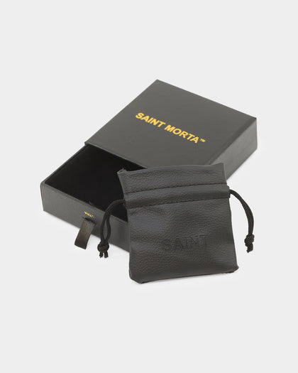 Saint Morta Carabiner Bracelet Black