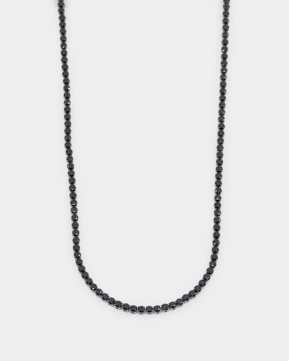 NXS 3mm Tennis Chain Iced Black