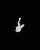 Playboy By House Of Auric Playboy Bunny Pendant Sterling Silver