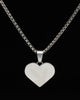 Playboy By House Of Auric Playboy Heart Pendant Sterling Silver