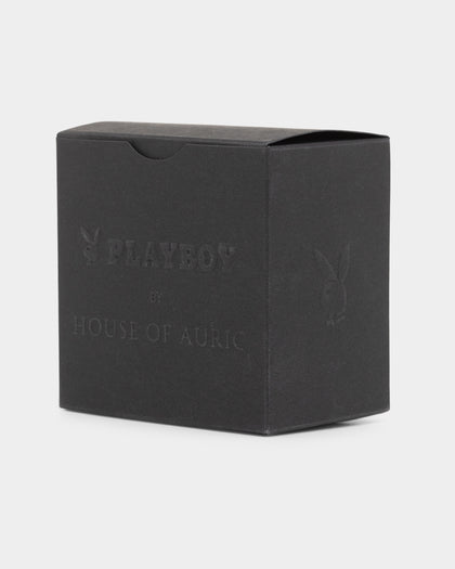 Playboy By House Of Auric Playboy Heart Pendant Sterling Silver