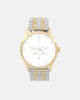 Carre Laurant Watch Gold/Silver/White