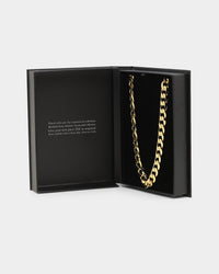 NXS Angular Curb Chain Gold