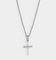 NXS Iced Nail Pendant Iced White Gold