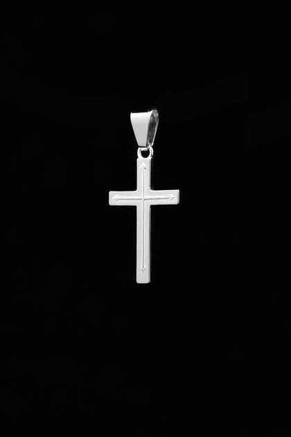 House Of Auric Mateo Cross Pendant Silver