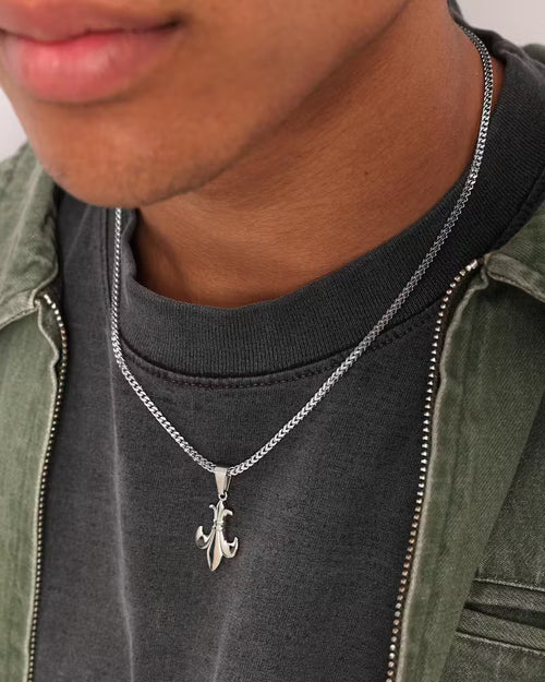 NXS Fleur Pendant Silver