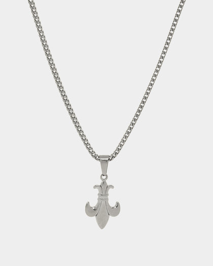 NXS Fleur Pendant Silver