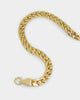 NXS Flat Faced Curb Chain Gold