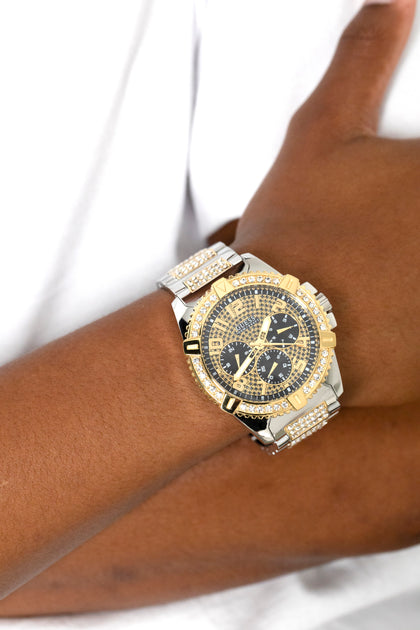 Guess Mainline Frontier Box Set Silver/Gold/Ice