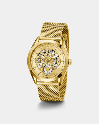 Guess Mainline Tailor Watch Gold