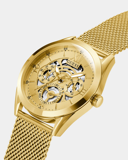 Guess Mainline Tailor Watch Gold
