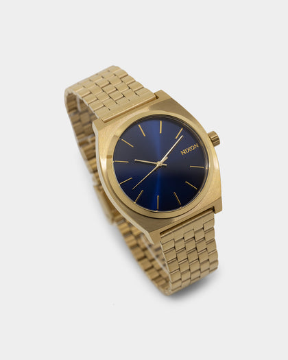 Nixon Time Teller Watch Light Gold/Cobalt