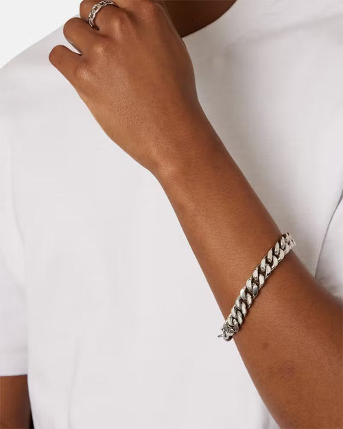 Guess Mainline X Culture Kings Glow In The Dark Bracelet Silver/Glow