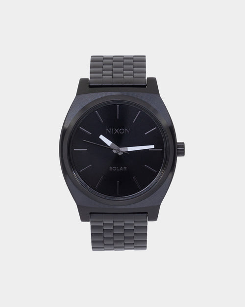 Nixon Time Teller Solar Black/White
