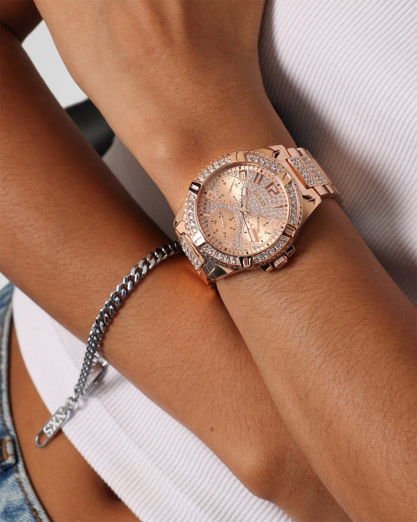 Guess Mainline Women's Lady Frontier Watch Rose Gold Culture