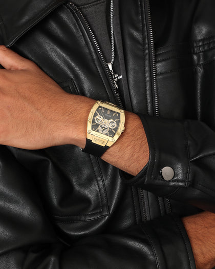 Guess Mainline Phoenix Watch Black/Gold