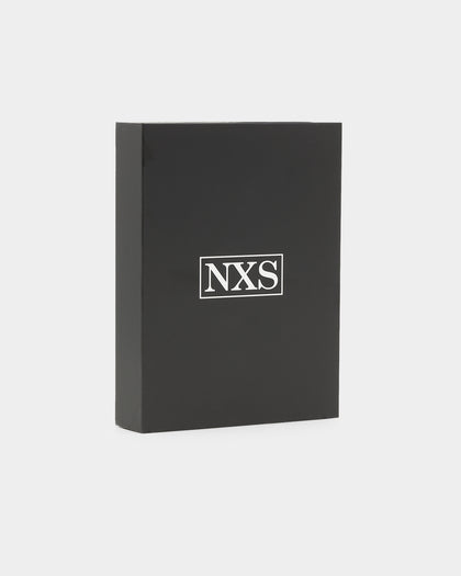 NXS Textured Cross Chain Set Gold