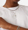 NXS Crucifix Chain Set White Gold