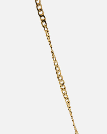NXS 4.3mm Smooth Cut Cuban Chain Gold