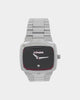 Nixon The Player Watch Silver/Red