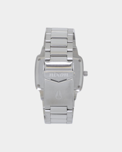 Nixon The Player Watch Silver/Red