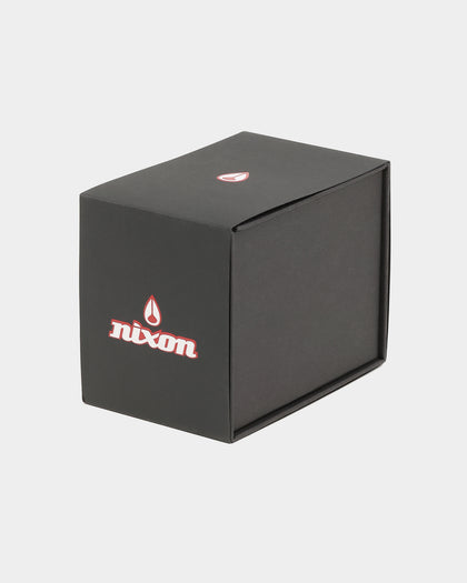 Nixon The Player Watch Silver/Red