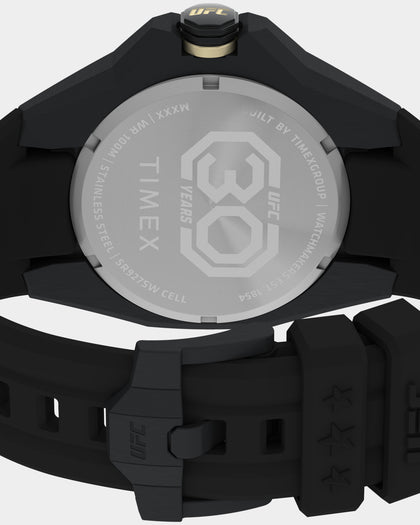 UFC X Timex Watches UFC Pro 45mm 30th Anniversary Watch Black/Gold