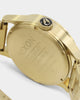 Nixon Sentry Stainless Steel Watch Yellow Gold/Black