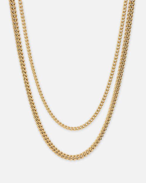 NXS Duo Cuban Set Gold