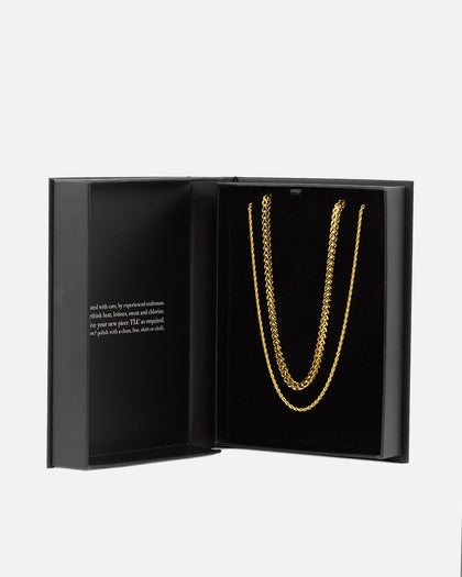 NXS Franco Rope Chain Set Gold