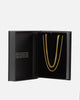 NXS Franco Rope Chain Set Gold
