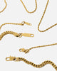 NXS Franco Rope Chain Set Gold