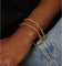 NXS Cuban Rope Bracelet Set Gold