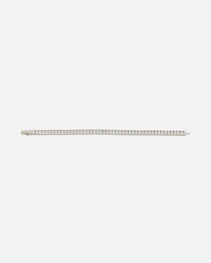 NXS Iced Baguette Bracelet Iced White Gold