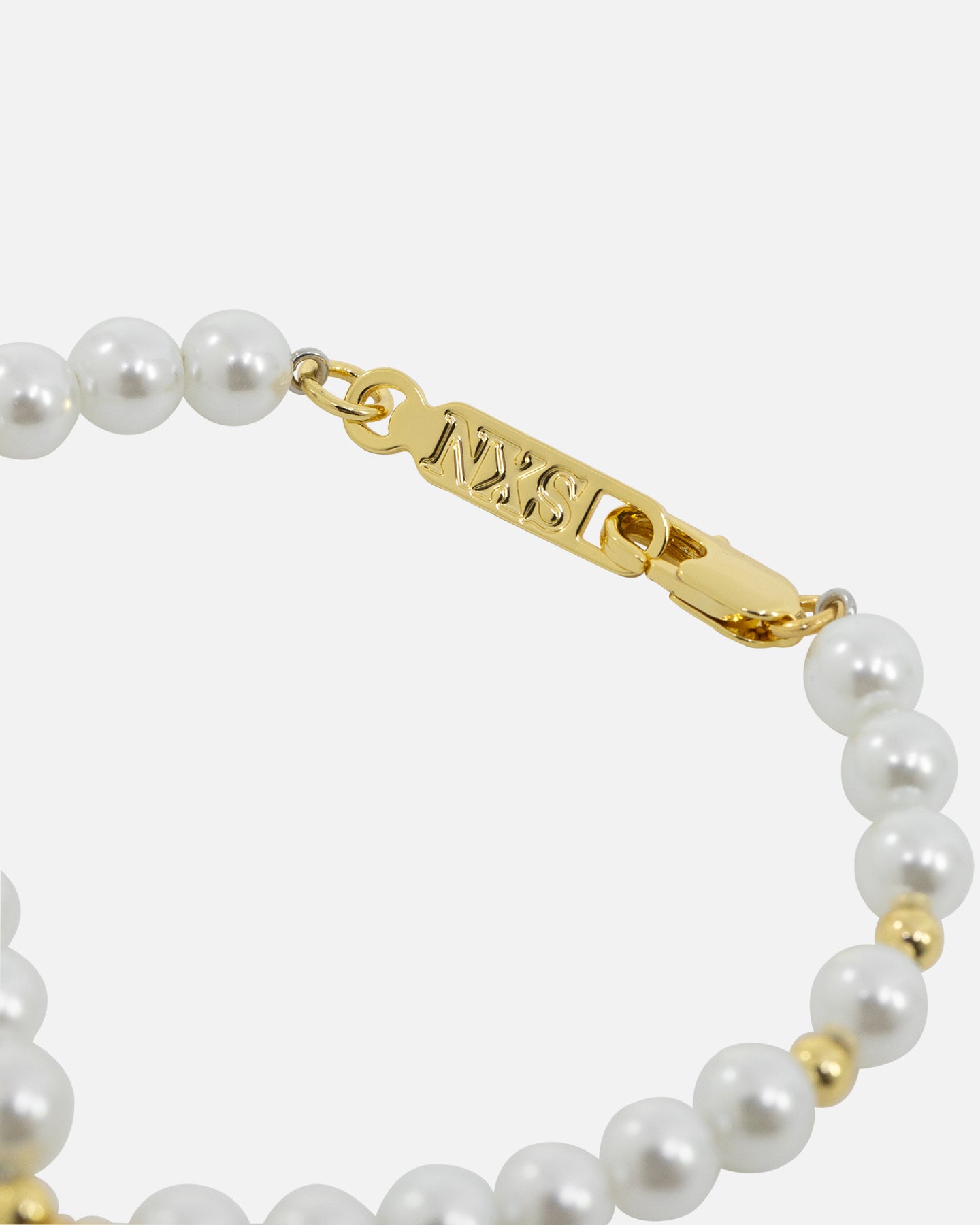 NXS Dagger Pearl Bracelet Pearl/Gold | Culture Kings US