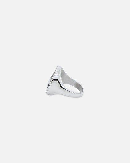 NXS Burning Heart Ring White Gold
