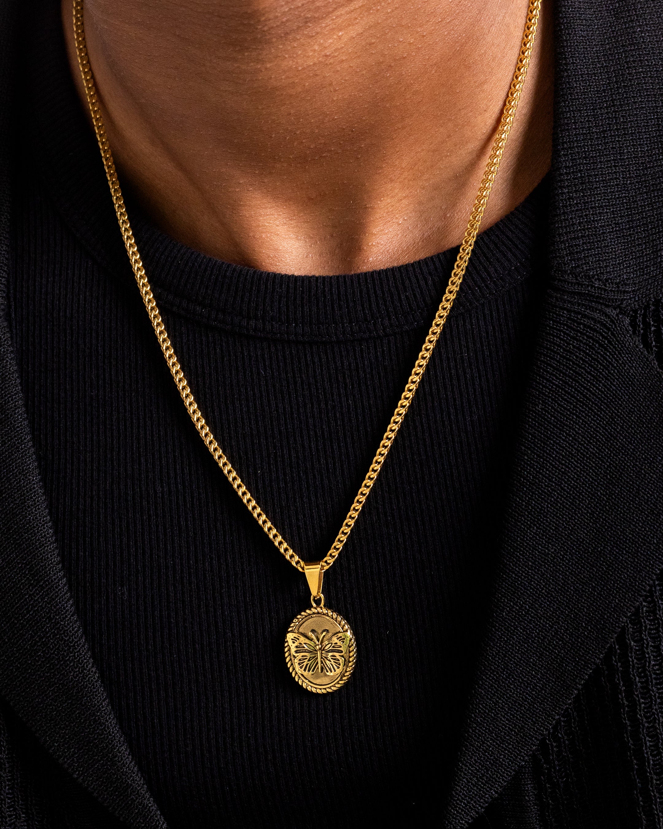 NXS Butterfly Effect Necklace Gold | Culture Kings US