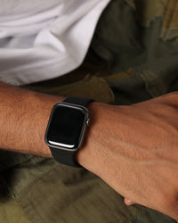 Saint Morta Silicone Band M001 Black