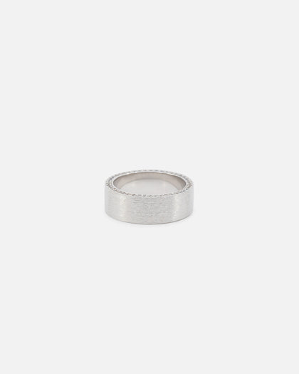 Saint Morta Iced Band Ring Iced White Gold