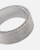 Saint Morta Iced Band Ring Iced White Gold