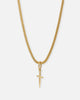Saint Morta Dagger Pendant Gold