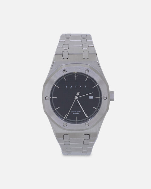 Saint Morta Hex Premiere Watch Silver/Black