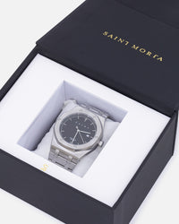 Saint Morta Hex Premiere Watch Silver/Black