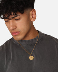 Saint Morta Pesos Pendant Gold