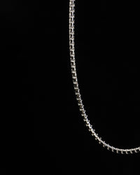 House Of Auric Rounded Box Chain Sterling Silver