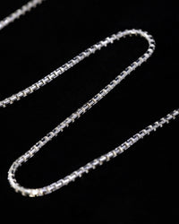 House Of Auric Rounded Box Chain Sterling Silver