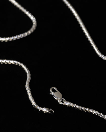 House Of Auric Rounded Box Chain Sterling Silver
